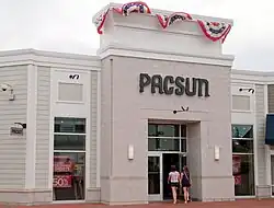 A PacSun store pictured in Freeport, Maine