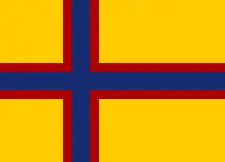 Variant flag of North Frisia