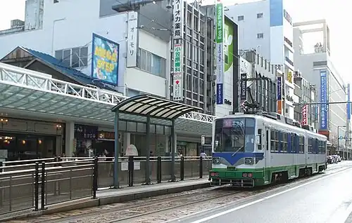 Fukui-Ekimae Station in September 2007