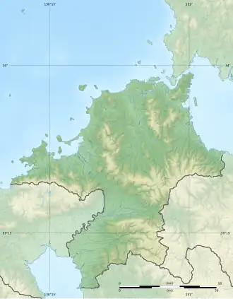 Siege of Iwaya Castle is located in Fukuoka Prefecture