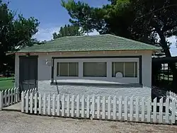Manistee Ranch office built in 1924, and used as such by the Sands family, until 1947