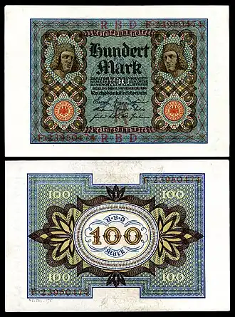 GER-69b-Reichsbanknote-100 Mark (1920).jpg