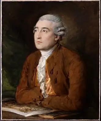 Thomas Gainsborough: Portrait of Philip James de Loutherbourg