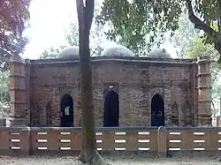 Façade of the mosque