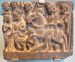 The Great Departure of Buddha, Victoria and Albert Museum click on image for detail