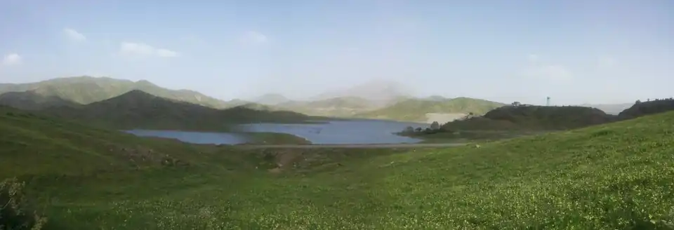 Landscape of the area