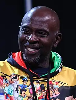 Head shot of Williams smiling