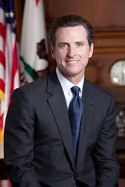 Gavin Newsom, Governor of California (endorsed Biden, then Harris after Biden's withdrawal)[80][81][77][82]