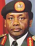 Portrait of Sani Abacha