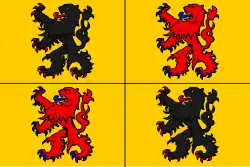 Flag of the County of Hainaut (1071 – 1795)