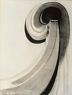 Painting of "Early Abstraction" from 1915
