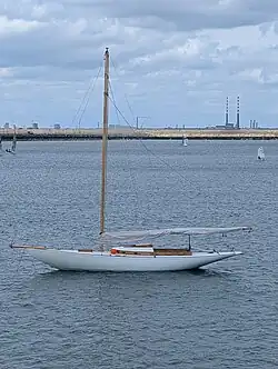 Geraldine, a member of the Dublin Bay 21 yacht class.