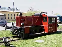 Operational Köf II in Augsburg Railway Park