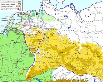 Campaigns in 15 AD