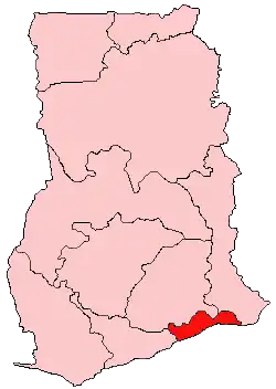 Territory of the Archdiocese of Accra