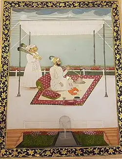 Portrait of Ghulam Hussain Khan c.1750-1760