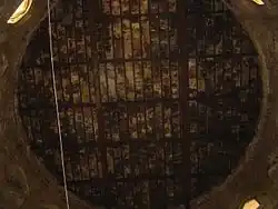 Roof of the tomb before restoration