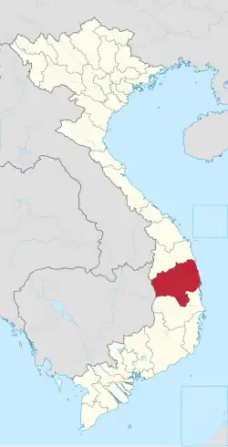 Location in Vietnam