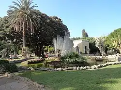 A view at the fountain.