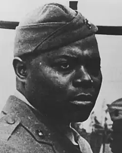 Sgt Maj Gilbert "Hashmark" Johnson, one of the first African American drill instructors in the Marine Corps