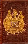 Cover of an 1854 Vindicat students' song book