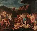 Giovanni Battista Gaulli - Triumph of Bacchus and Ariadne, c. 1675.