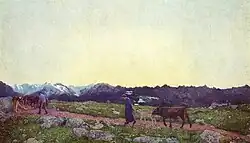 Alpine Triptych: Nature, 1898–99