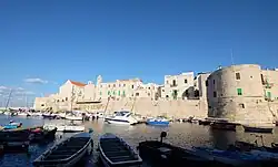 View of Giovinazzo from the sea