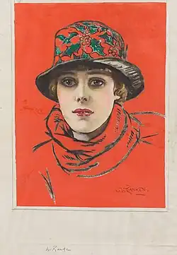 Girl in a Red Hat
