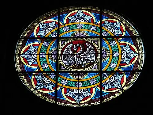 Stained glass window