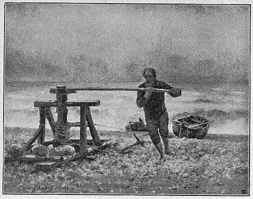 An der Ankerwinde (1883)