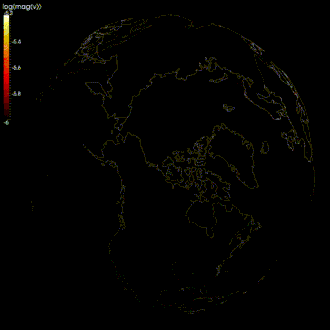 Global seismic wave propagation simulation