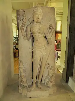 Sculpture of Goddess Ambika found at Dhar, India, 1034 AD