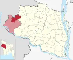 Location of Gomostapur