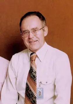 A headshot of Gordon Moore, from 1978