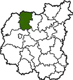 Raion location in Chernihiv Oblast
