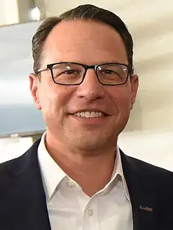 Photographic portrait of Josh Shapiro