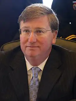 Photographic portrait of Tate Reeves
