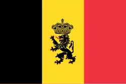 State Ensign of Belgium (crown)