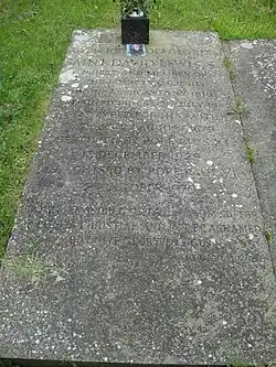 Grave of St David Lewis