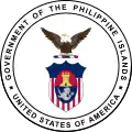 De jure Great Seal of the Philippine Islands (1905–1935)