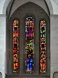 Giacometti's window in Grossmünster (1933)