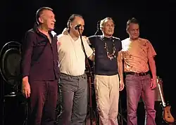 From left: Hans Reffert, Peter Kühmstedt, Mani Neumeier, Roland Schaeffer (2007)