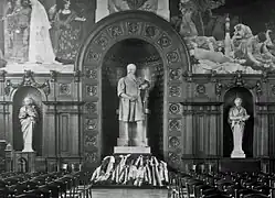 Gutenbergdenkmal im Deutschen Buchgewerbehaus, 1900