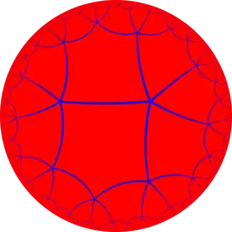 Order-5 pentagonal tiling