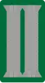 Green Waffenfarbe worn by infantry units