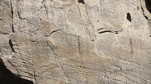 Cross-bedding 34°56′50.9″N 127°51′08.5″E﻿ / ﻿34.947472; 127.852361