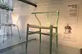 The Wishbone Chair on display