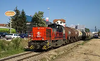 Kosovo Railways freight train
