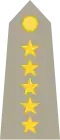 General de división (Honduran Army)[17]